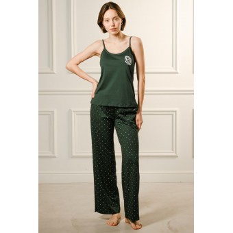 Топ  женский       модал       зеленый