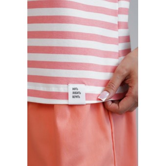 Топ  женский       трикотажный       розовый