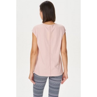 Футболка  женская       трикотажная       розовая  однотонная