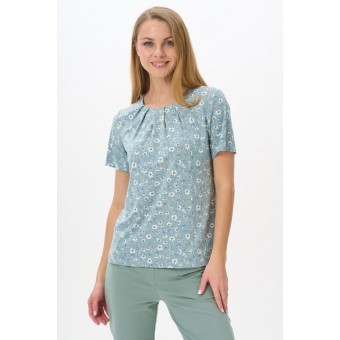 Джемпер  женский       из вискозы       голубой