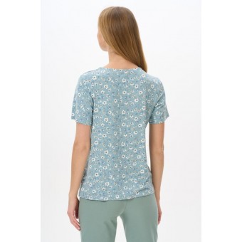 Джемпер  женский       из вискозы       голубой