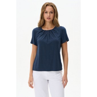 Джемпер  женский       из вискозы       синий