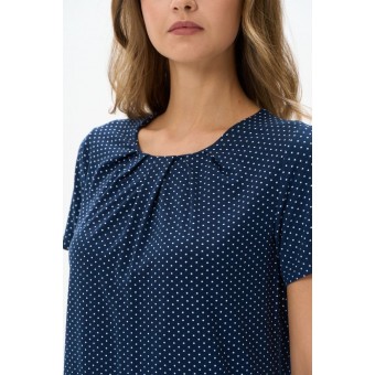 Джемпер  женский       из вискозы       синий