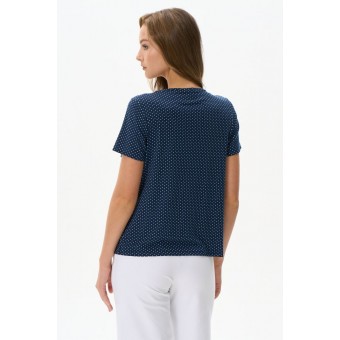 Джемпер  женский       из вискозы       синий