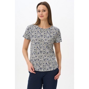 Футболка  женская       трикотажная         Абстракция   