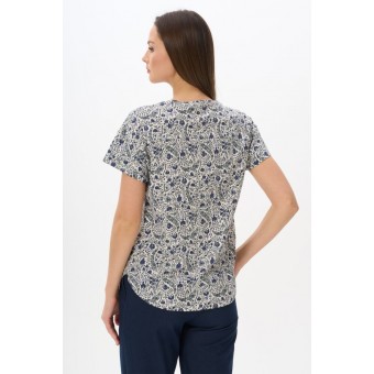 Футболка  женская       трикотажная         Абстракция   