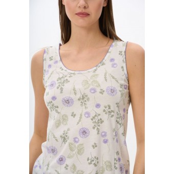 Майка  женская       трикотажная         Цветы