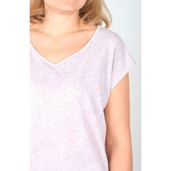 Футболка  женская       из кулирки       розовая