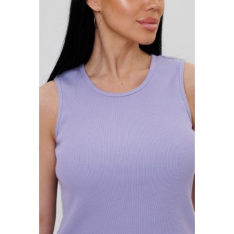 Майка  женская       Лапша       Сиреневый  однотонная Kuzina