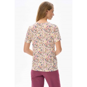 Блузка  женская       из вискозы       Молочный