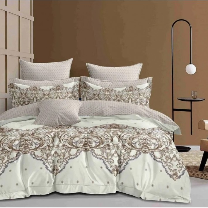 Простыня 180х215 двуспальная из сатина Рисунок Бояртекс