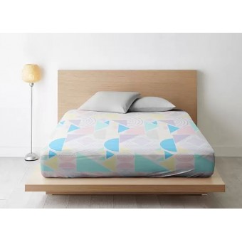 Простыня       180х215  двуспальная из бязи         Рисунок Ночь Нежна