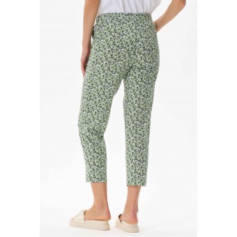 Брюки  женские       трикотажные       зеленые     