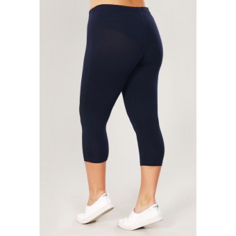 Легинсы  женские       из кулирки       синие