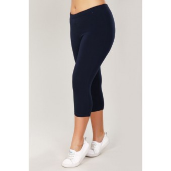 Легинсы  женские       из кулирки       синие