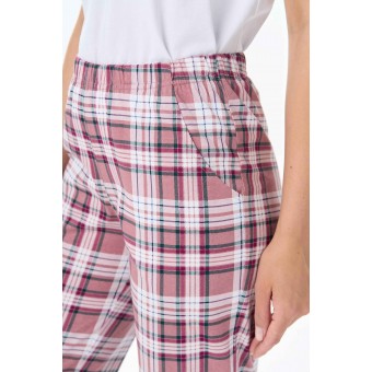 Брюки  женские       трикотажные       розовые