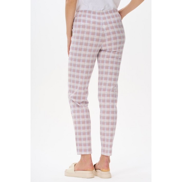 Брюки женские трикотажные Пудровый