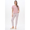 Брюки женские трикотажные Пудровый