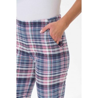 Брюки  женские       трикотажные       разноцветные