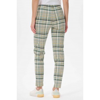 Брюки  женские       трикотажные       зеленые     