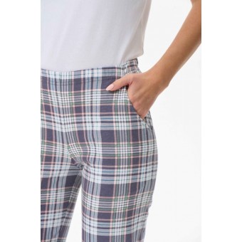 Брюки  женские       трикотажные       серые