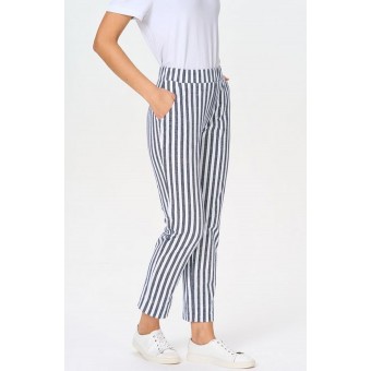 Брюки  женские       трикотажные       серые     