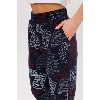 Брюки  женские       из кулирки       черные