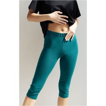 Лосины  женские       трикотажные       Бирюзовый
