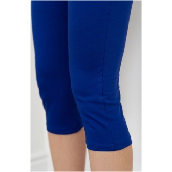 Лосины  женские       трикотажные       синие