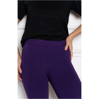 Лосины  женские       трикотажные       фиолетовые