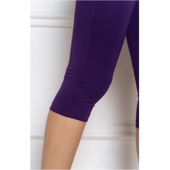 Лосины  женские       трикотажные       фиолетовые