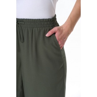 Брюки  женские       Штапель       зеленые