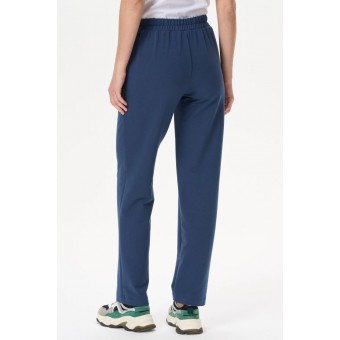 Брюки  женские       из футера       синие