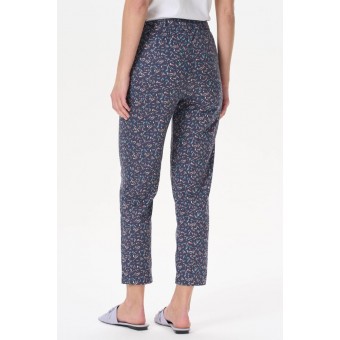 Брюки  женские       из кулирки       серые