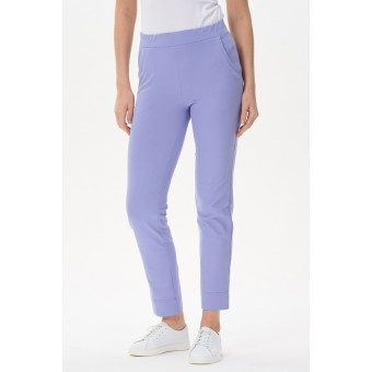 Брюки  женские       трикотажные       Сиреневый