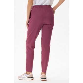 Брюки  женские       трикотажные       розовые