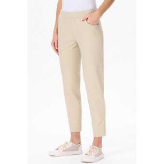 Брюки  женские       трикотажные       бежевые