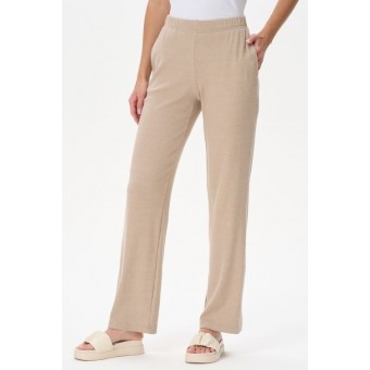 Брюки  женские       трикотажные       бежевые