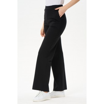 Брюки  женские       трикотажные       черные