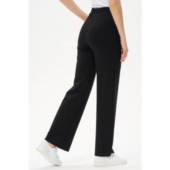 Брюки  женские       трикотажные       черные