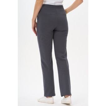 Брюки  женские       из футера       серые