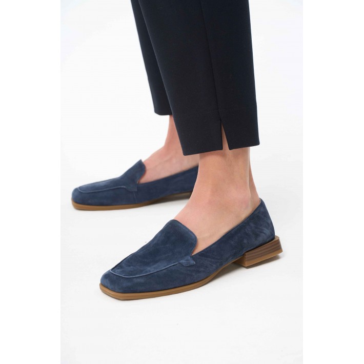 Брюки женские трикотажные Темно-синий