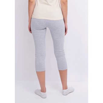 Лосины  женские       трикотажные       серые