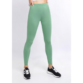 Лосины  женские       трикотажные       зеленые