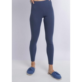 Лосины  женские       трикотажные       синие