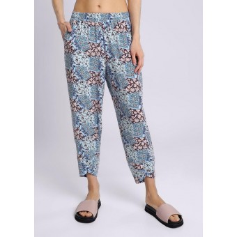 Брюки  женские       Штапель       голубые