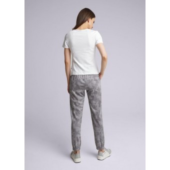 Брюки  женские       трикотажные       серые