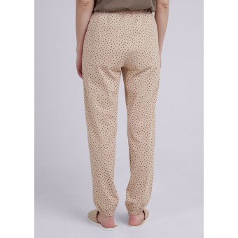 Брюки  женские       трикотажные       бежевые