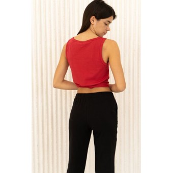 Брюки  женские       трикотажные       черные  однотонные