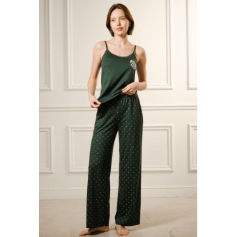 Брюки  женские       модал       зеленые